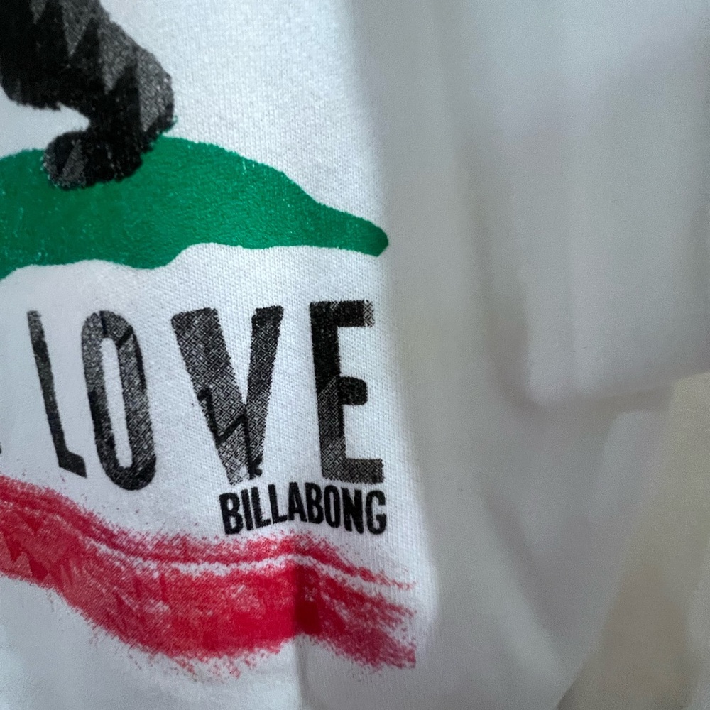 Billabong California White Sweatshirt NWOT  Size Womens - Picture 4 of 4